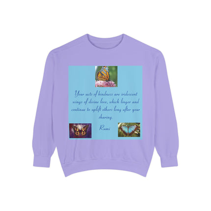 Inspiration Sweatshirt - Uplift Others with Rumi Quote