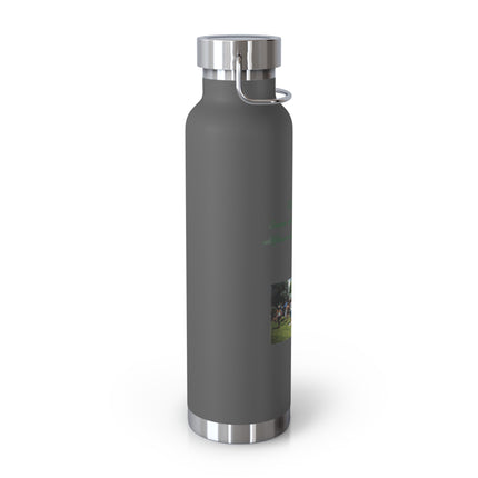 “Flower Child” Copper Bottle – 22oz Vacuum Insulated | Eco-Friendly