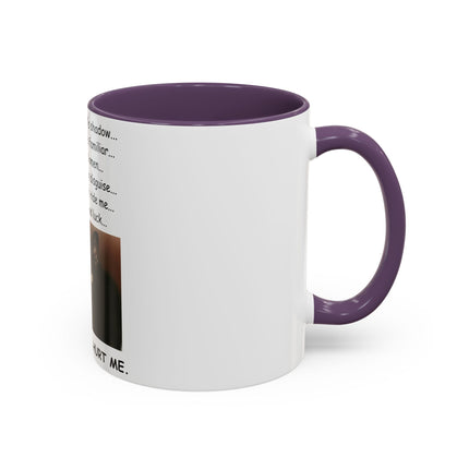 Black Cat Quote Mug – Accent Coffee Cup – 11oz Ceramic