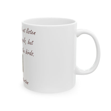 Inspirational Ceramic Mug – Saint Francis Tribute – 11oz