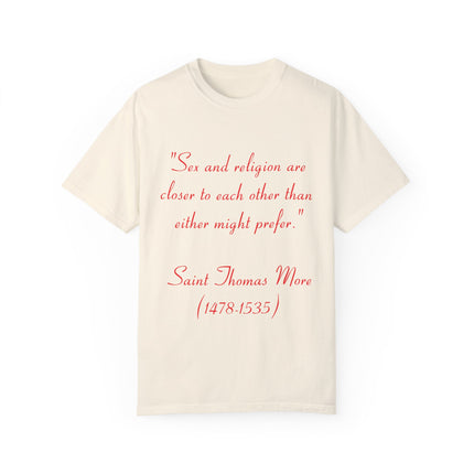 Inspirational Unisex T-Shirt – Saint Thomas More Quote