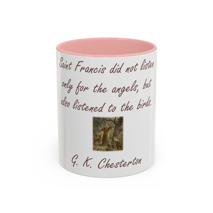 Accent Coffee Mug – Saint Francis Tribute – 11oz Ceramic