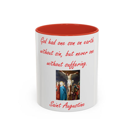 Saint Augustine Mug – 11oz Accent Cup for Faith & Reflection