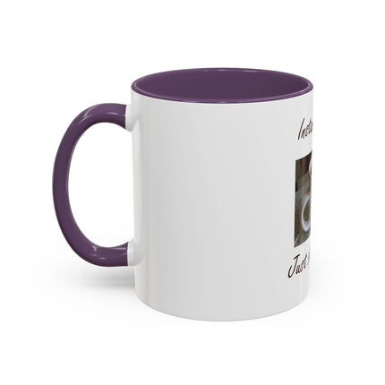Coffee Mug - "Instant Human Just Add Coffee" Accent Ceramic Mug (11/15oz)
