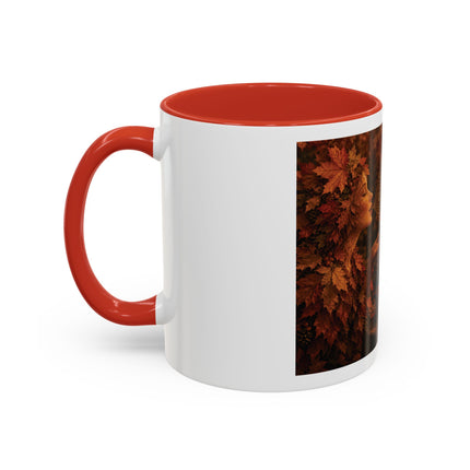 Autumn Speaks Coffee Mug — Fall Cider Rustic Accent Mug