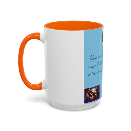 Butterfly Coffee Mug – Rumi Quote – 15oz Ceramic Drinkware