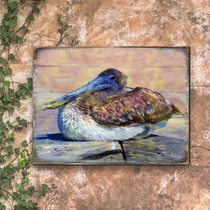 Sowell Seagal Wooden Coastal Wall Art by Nature Wonders - Coastal Sea-Life Decor - 95326B-1