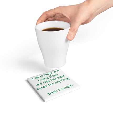 Irish Wisdom Ceramic Coaster