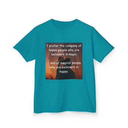 Magical Believers Kids Tee – Happy People Design in Soft Cotton