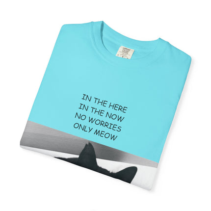 Inspirational Cat T-Shirt for Cat Lovers - 'Only Meow'