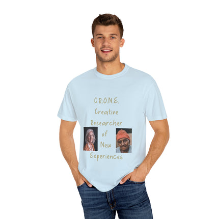 C.R.O.N.E. Tee – Wisdom & Wit Design | Garment-Dyed Comfort