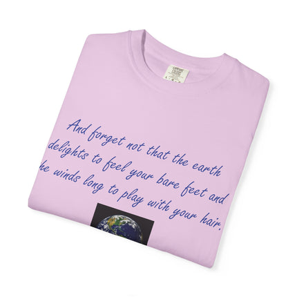Inspirational Earth Quote Unisex T-Shirt