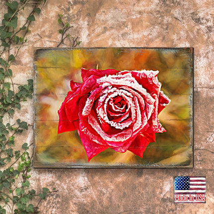 Amil Rose Art Wooden Wall Art by Nature Wonders - Love Family Kids Decor - 95299B-1