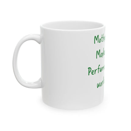 Mother Nature Mug – 11oz Ceramic Cup for Scent & Nature Lovers