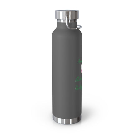Aromatherapy Insulated Water Bottle - Mother Nature's Healing Perfume, 22oz