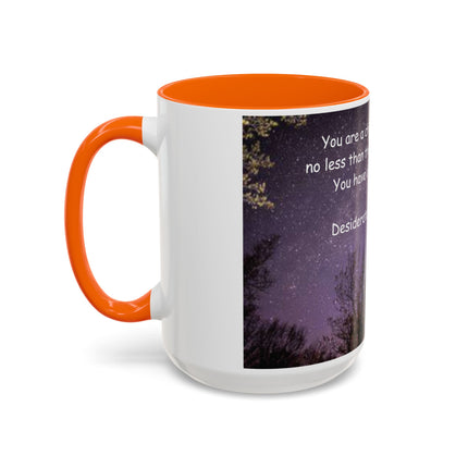 Desiderata Quote Mug – 15oz Ceramic Accent Drinkware
