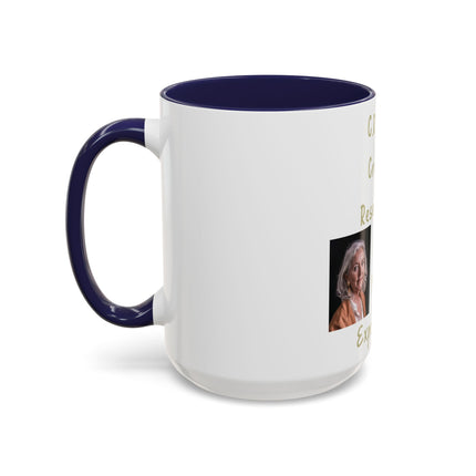 C.R.O.N.E. Accent Mug – 15oz Ceramic Tribute to Feminine Wisdom