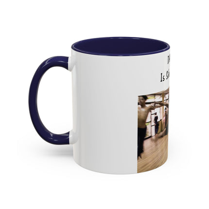 Inspirational Dance Mug – 11oz Accent Ceramic | Poetic Quote