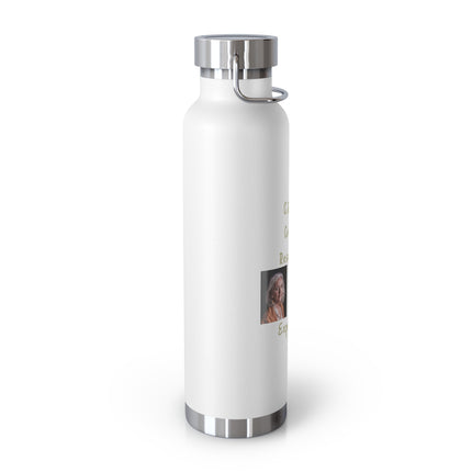 C.R.O.N.E. 22oz Copper Insulated Water Bottle - Creative Researcher of New Experiences