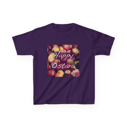 Kids Ostara Celebration Tee - Happy Ostara Floral Design