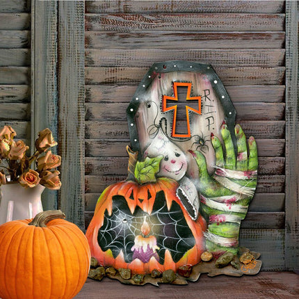 Scary Harry Halloween Door Decor by Jamie Mills-Price - Thanksgiving Halloween Decor - 8457405H-2