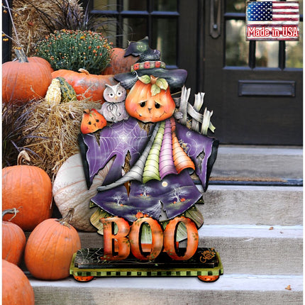 This Boos for You Halloween Door Decor by Jamie Mills-Price - Thanksgiving Halloween Decor - 8457407H-1