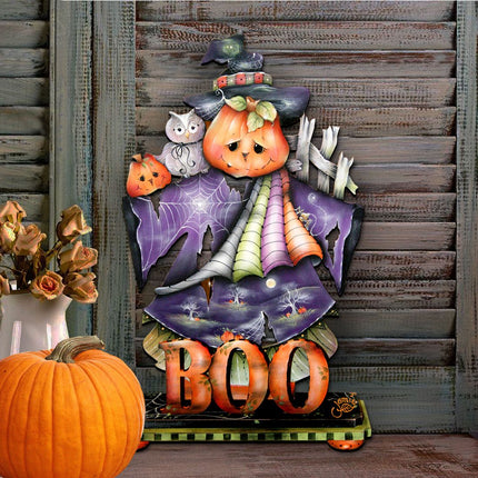 This Boos for You Halloween Door Decor by Jamie Mills-Price - Thanksgiving Halloween Decor - 8457407H-2
