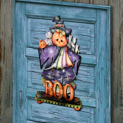 This Boos for You Halloween Door Decor by Jamie Mills-Price - Thanksgiving Halloween Decor - 8457407H-3