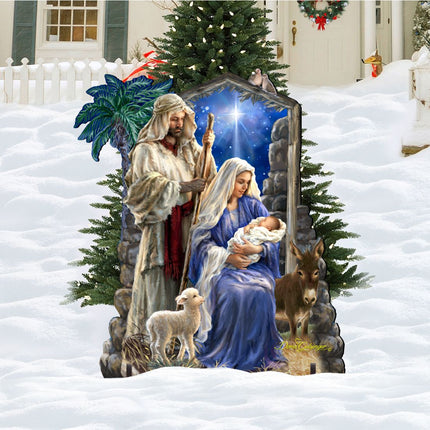 Miracle Outdoor Nativity Set  by D. Gelsinger - Nativity Holiday Décor - 8461041F-S3-1201-2