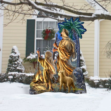 Miracle Outdoor Nativity Set  by D. Gelsinger - Nativity Holiday Décor - 8461041F-S3-1201-4