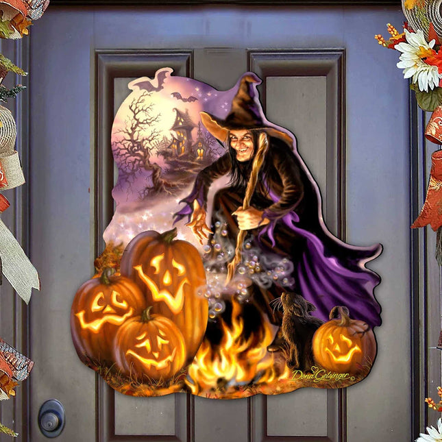 All Hallows Eve Holiday Door Décor by D. Gelsinger - Halloween Décor - 8461091H-0821-0