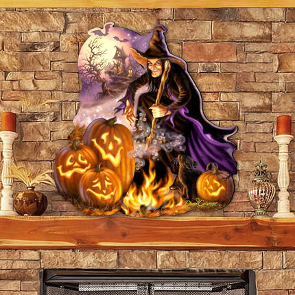 All Hallows Eve Holiday Door Décor by D. Gelsinger - Halloween Décor - 8461091H-0821-3