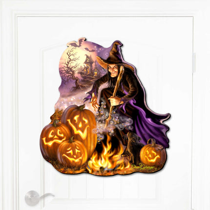 All Hallows Eve Holiday Door Décor by D. Gelsinger - Halloween Décor - 8461091H-0821-4