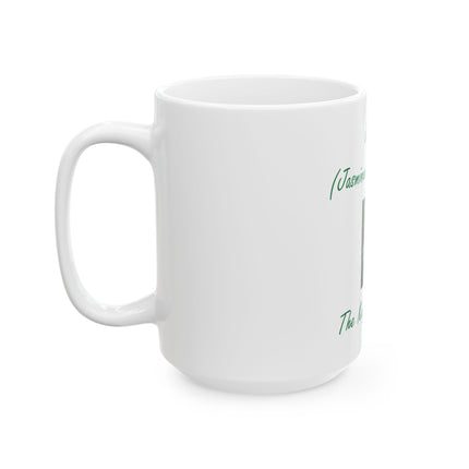 Jasmine Botanical Mug — "The King of Flowers" 11oz/15oz Ceramic