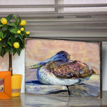 Sowell Seagal Wooden Coastal Wall Art by Nature Wonders - Coastal Sea-Life Decor - 95326B-3
