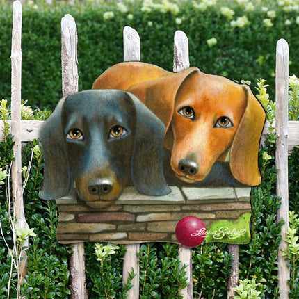 Where Is the Ball Holiday Outdoor Décor Large Ornament by Laura Seeley - Pets Dog and Cats Décor - 8511016M-1