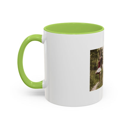 Freedom Quote Accent Coffee Mug — "When you truly don't care" Inspirational Photo Mug (11/15oz)