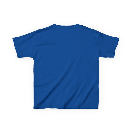 Kids Tee — 'Before enlightenment, chop wood...': Zen Proverb Kids T-Shirt (Leaf Border)