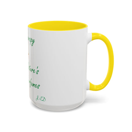Aromatherapy Accent Mug – “Mother Nature’s Healing Perfumes,” 15oz