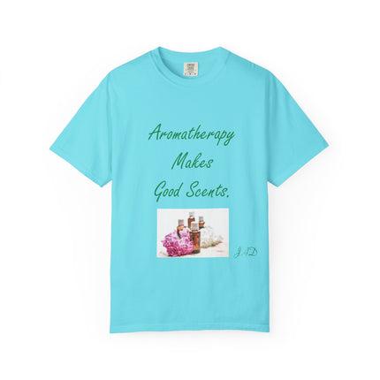 Aromatherapy Makes Good Scents T-Shirt — Punny Essential Oils Tee