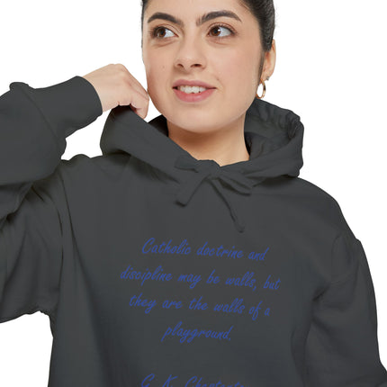 Catholic Doctrine 'Walls of a Playground' Hoodie