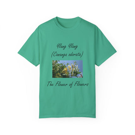 Ylang Ylang Floral T-Shirt – “Flower of Flowers” Graphic Tee