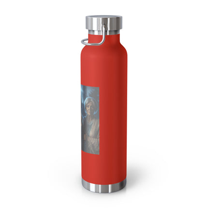 Maiden Mother Crone Moonlight Water Bottle — 22oz Insulated Copper Vacuum