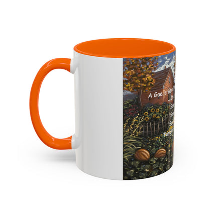 Samhain Accent Mug – 11oz Ceramic Cup with Pumpkin Spice Wit