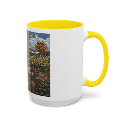 Samhain Pumpkin Spice Accent Coffee Mug — Autumn Harvest 11/15oz