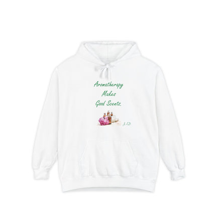 Aromatherapy Hoodie — "Aromatherapy Makes Good Scents" Cozy Scent Lover Pullover