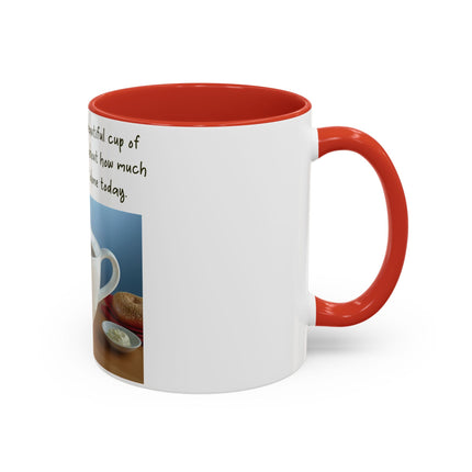 Funny Coffee Mug – “Big, Beautiful Cup” Accent – 11oz