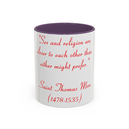 Inspirational Coffee Mug – Saint Thomas More Quote – 11oz