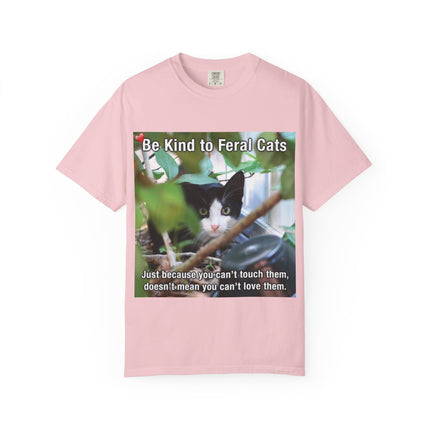 Be Kind to Feral Cats T-Shirt — Feral Cat Rescue Awareness Tee