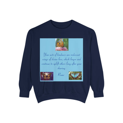 Inspiration Sweatshirt - Uplift Others with Rumi Quote